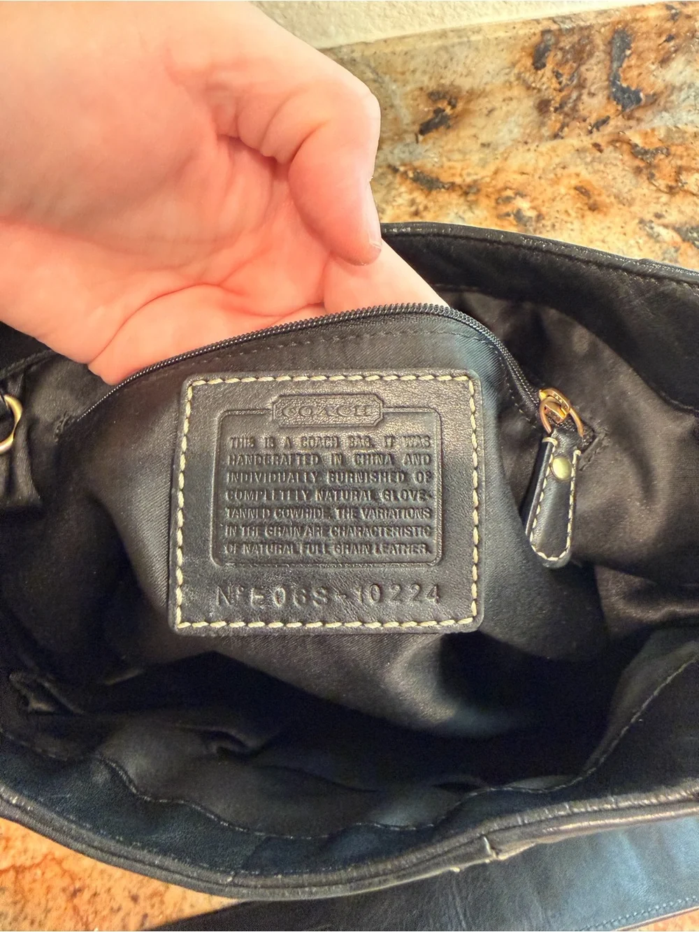 Coach Hampton Vintage Bag